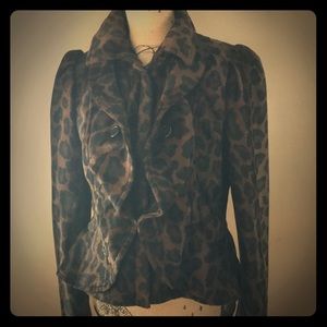 INC Leopard Jacket